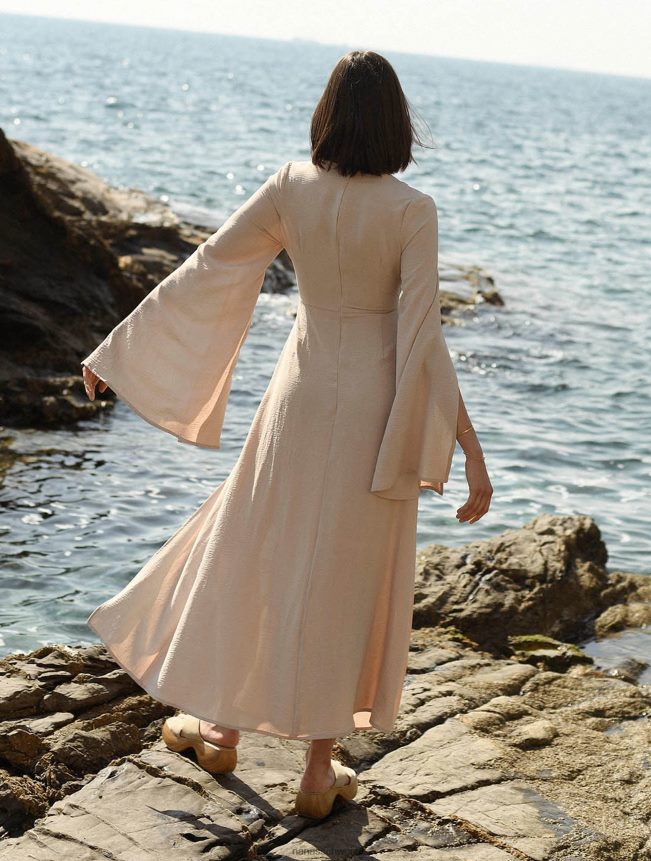 Nana's Athena Maxikleid Beige FJ6J8D42