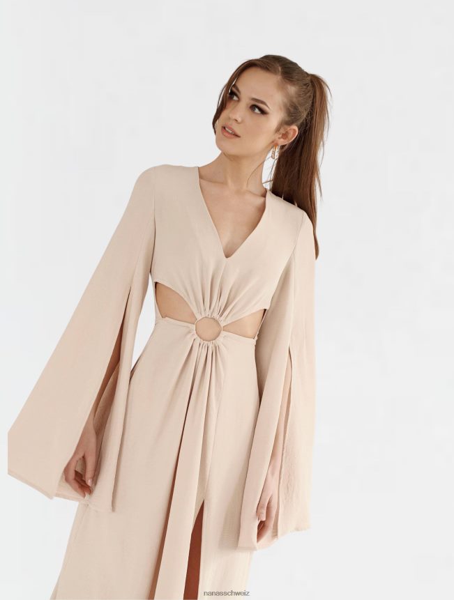 Nana's Athena Maxikleid Beige FJ6J8D42