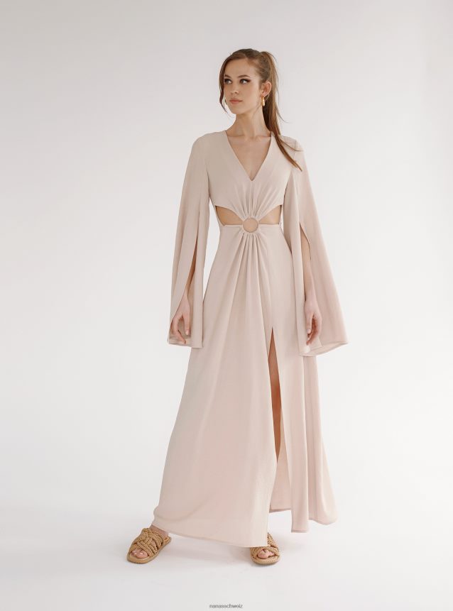 Nana's Athena Maxikleid Beige FJ6J8D42