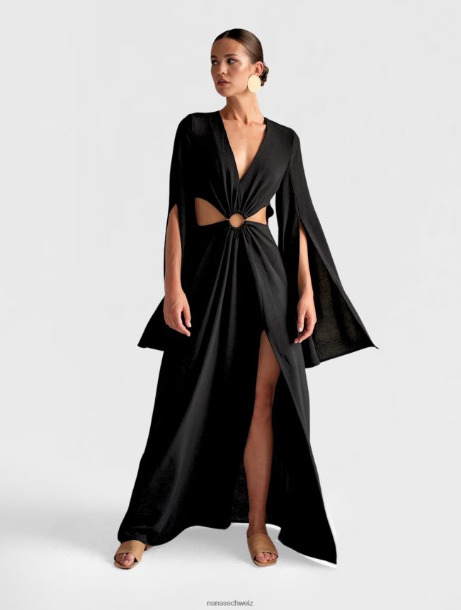 Nana's Athena Maxikleid Schwarz FJ6J8D44