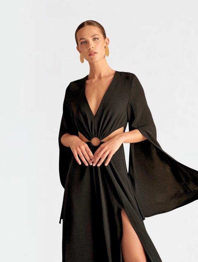 Nana's Athena Maxikleid Schwarz FJ6J8D44