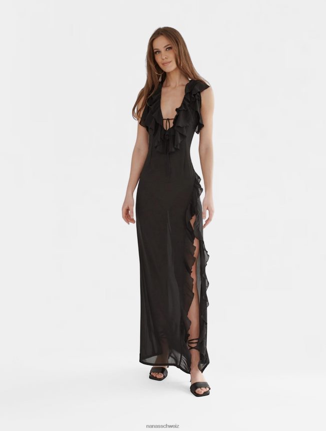 Nana's Avani Maxikleid Schwarz FJ6J8D45