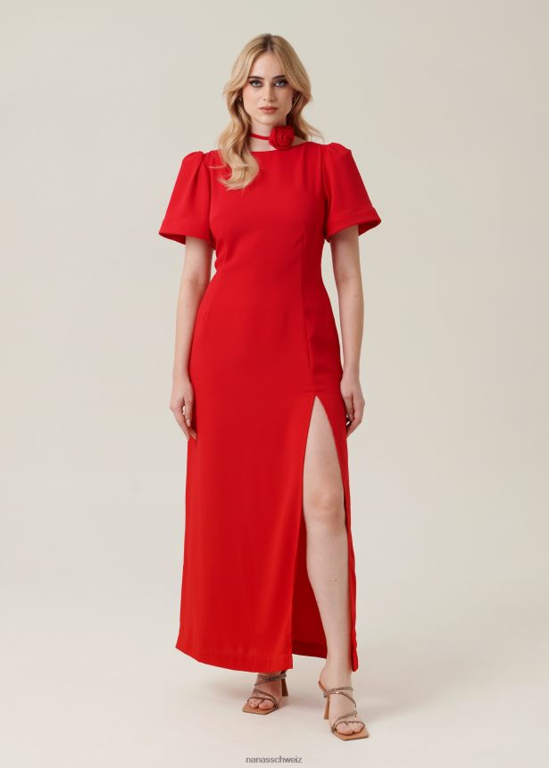 Nana's Celine Maxikleid Rot FJ6J8D1