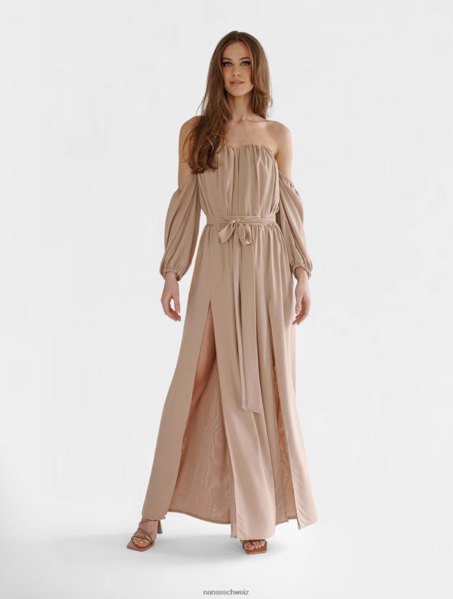 Nana's Xenia Maxikleid Beige FJ6J8D58