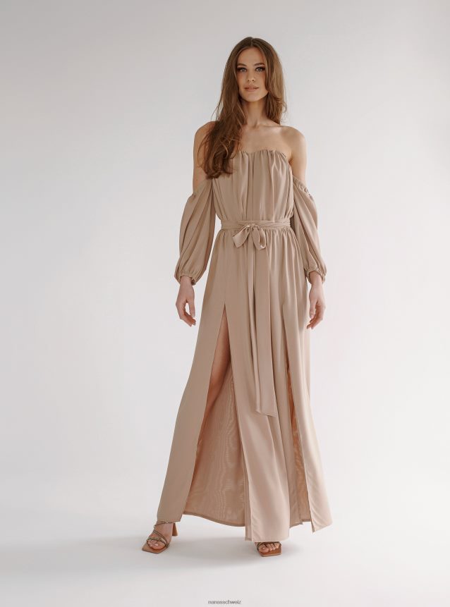 Nana's Xenia Maxikleid Beige FJ6J8D58