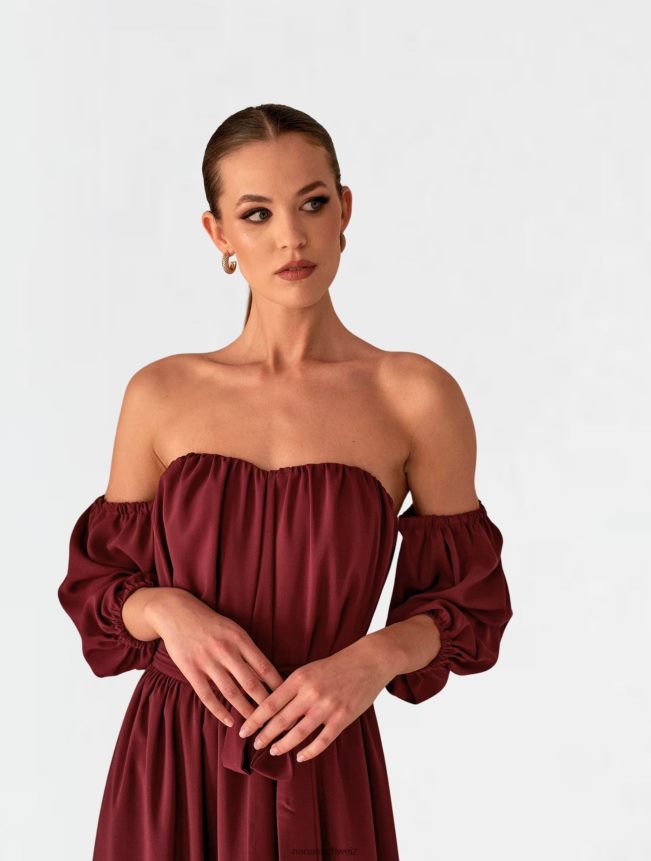 Nana's Xenia Maxikleid klassisches Burgunderrot FJ6J8D60