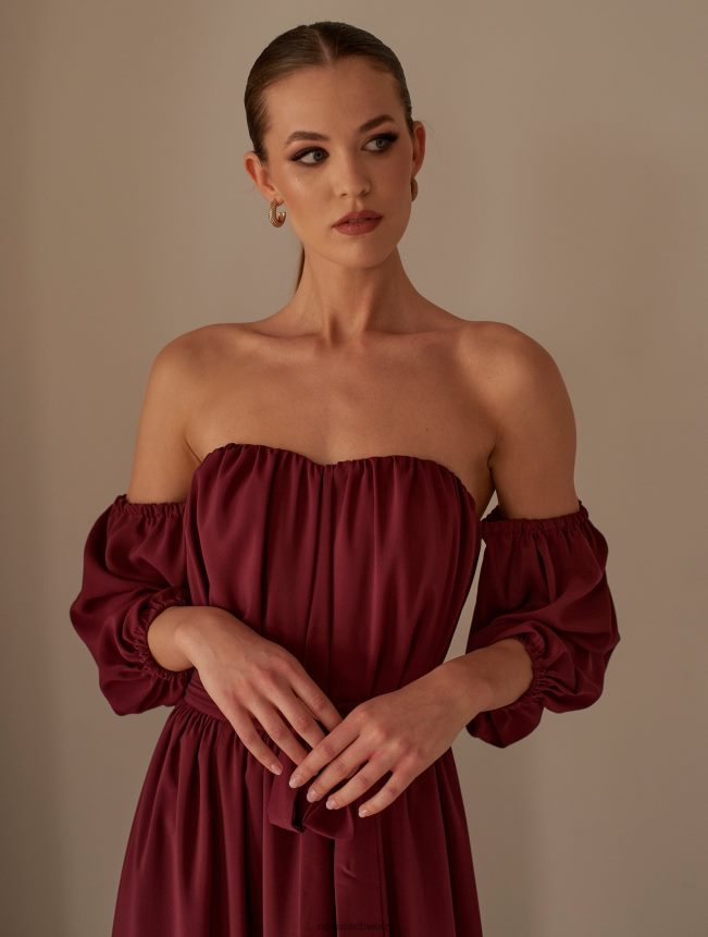 Nana's Xenia Maxikleid klassisches Burgunderrot FJ6J8D60