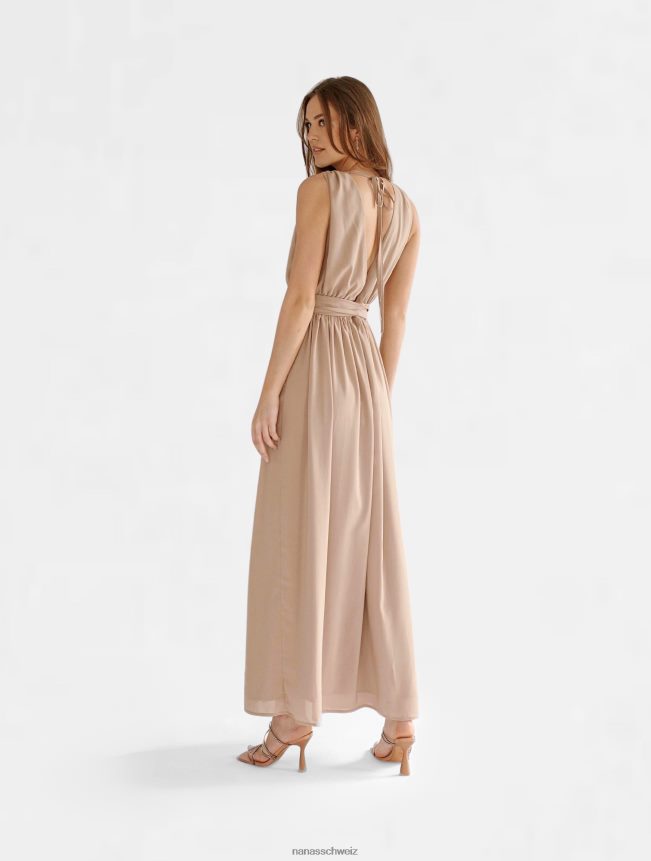 Nana's ella Maxikleid Beige FJ6J8D55