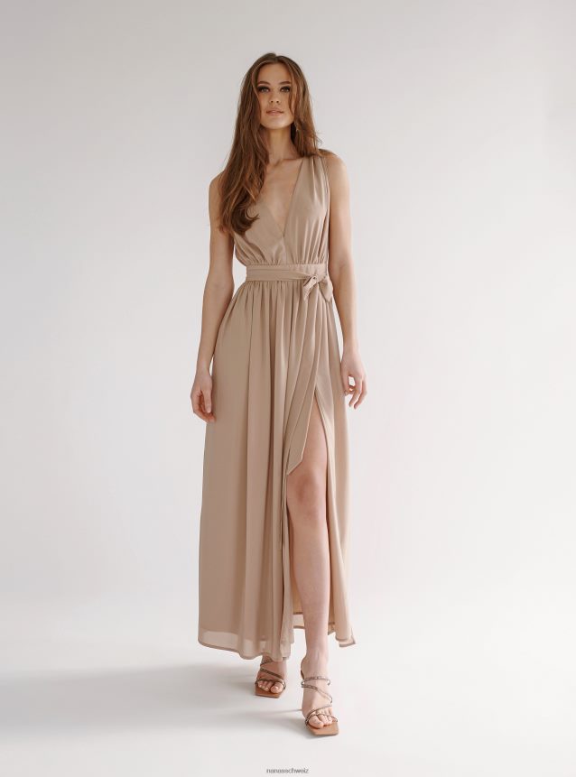 Nana's ella Maxikleid Beige FJ6J8D55