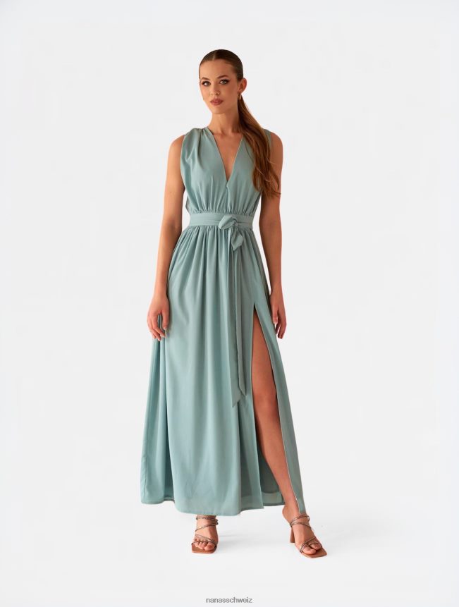 Nana's ella Maxikleid Eisberggrün FJ6J8D56