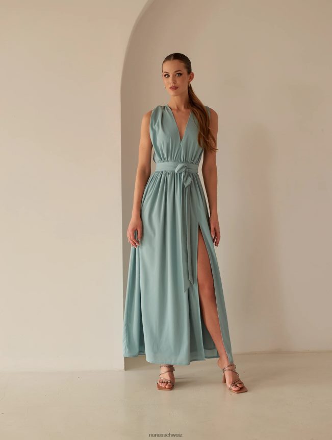 Nana's ella Maxikleid Eisberggrün FJ6J8D56
