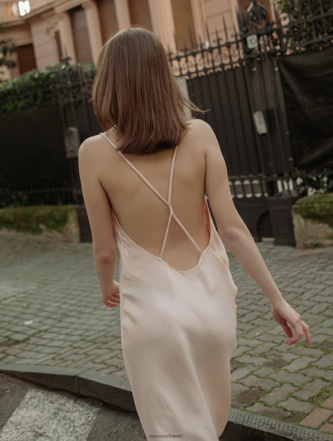 Nana's lebhaftes Kleid Lachs FJ6J8D73