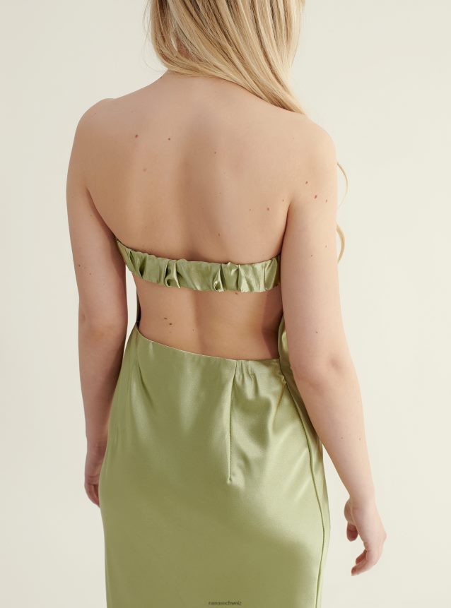 Nana's Inez Midikleid Matcha-Grün FJ6J8D72