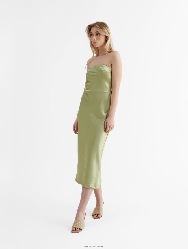 Nana's Inez Midikleid Matcha-Grün FJ6J8D72