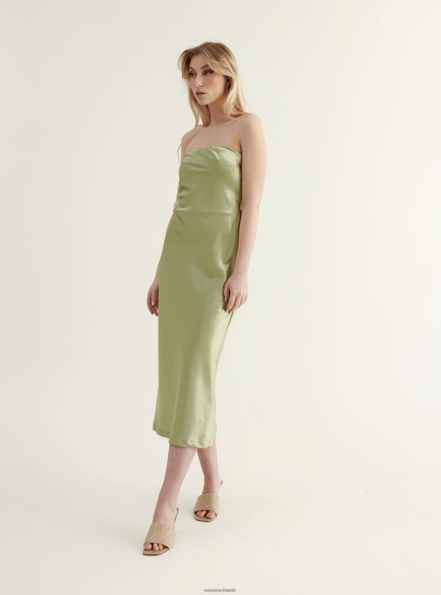 Nana's Inez Midikleid Matcha-Grün FJ6J8D72
