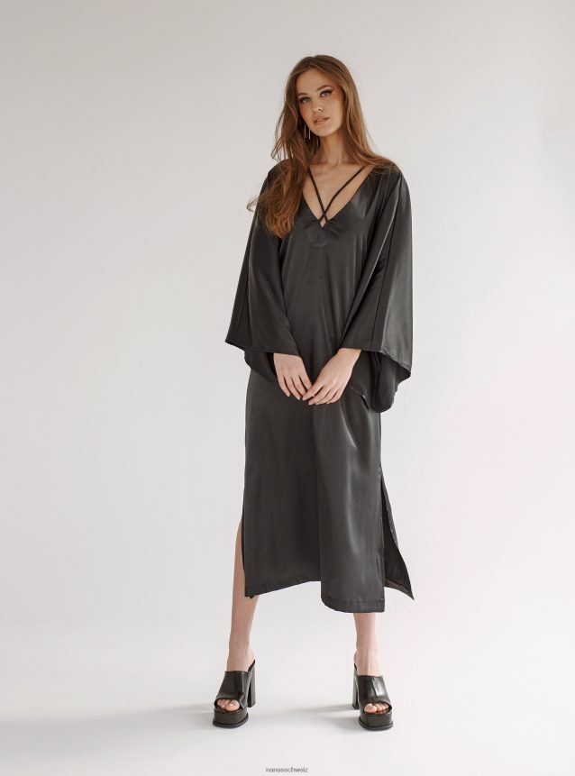 Nana's Lydia-Kleid Schwarz FJ6J8D84