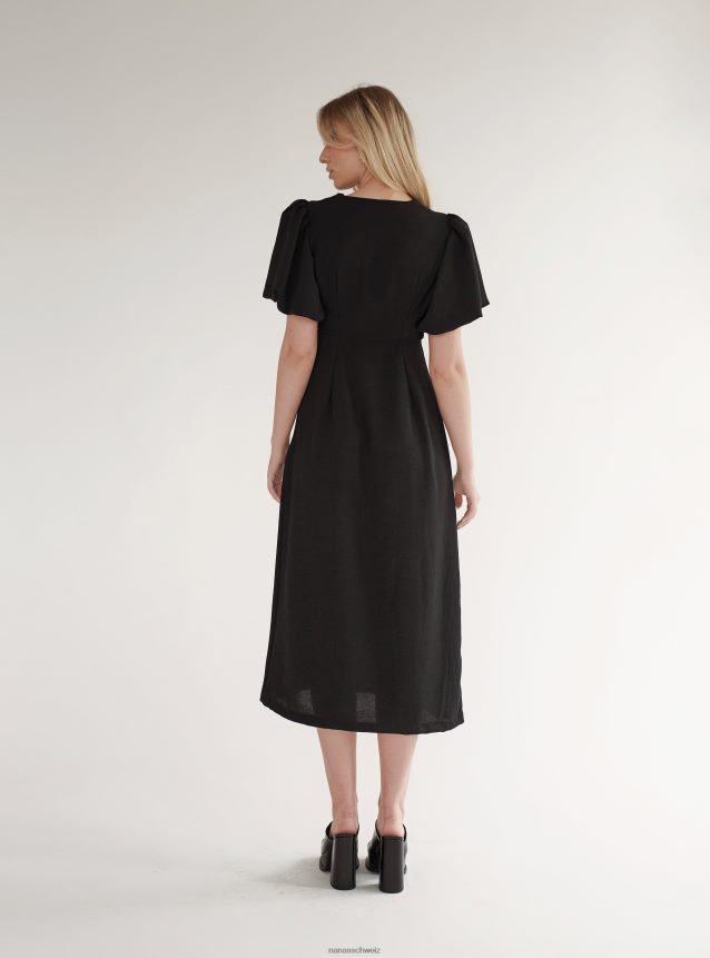 Nana's Nelly-Kleid Schwarz FJ6J8D78