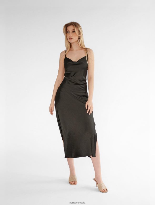 Nana's Penelope Midikleid Schwarz FJ6J8D86