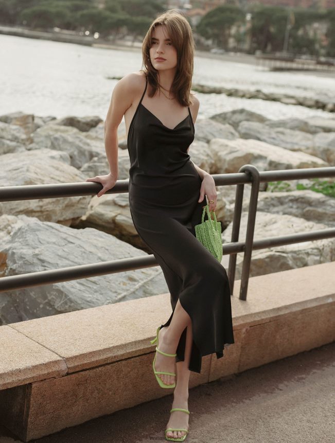 Nana's Penelope Midikleid Schwarz FJ6J8D86