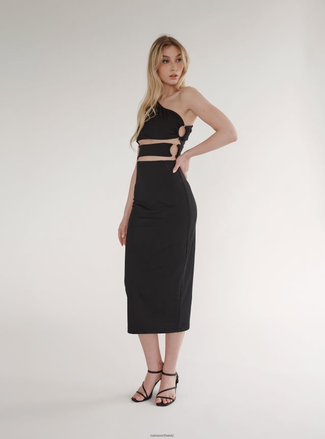 Nana's Rachekleid Schwarz FJ6J8D74