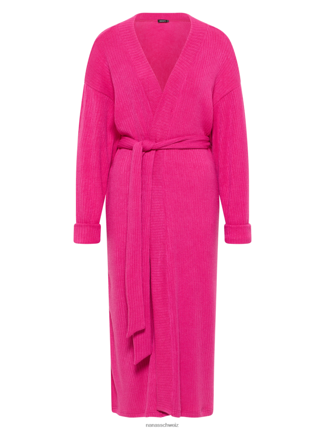 Nana's kuschelige Strickjacke Rosa FJ6J8D154