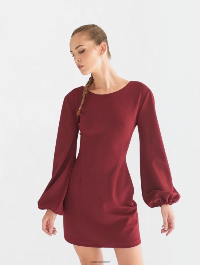 Nana's Amira-Kleid Burgund FJ6J8D19