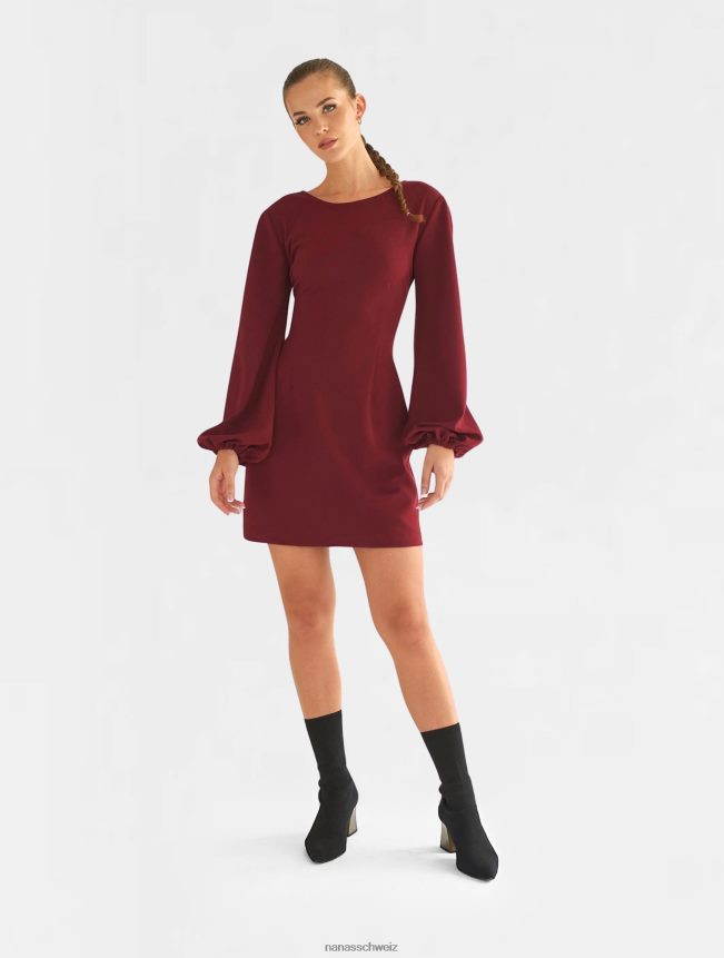 Nana's Amira-Kleid Burgund FJ6J8D19