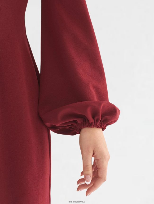 Nana's Amira-Kleid Burgund FJ6J8D19