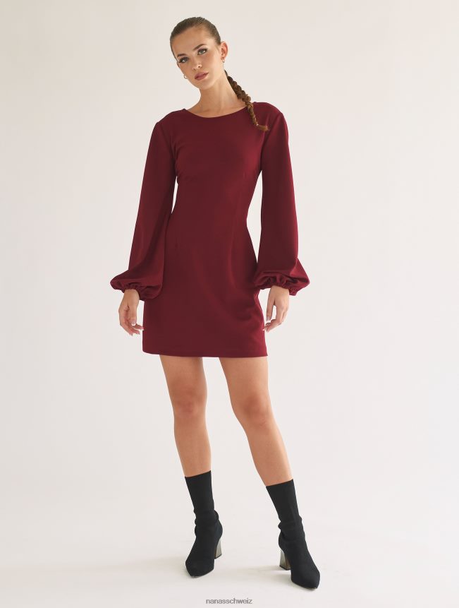 Nana's Amira-Kleid Burgund FJ6J8D19