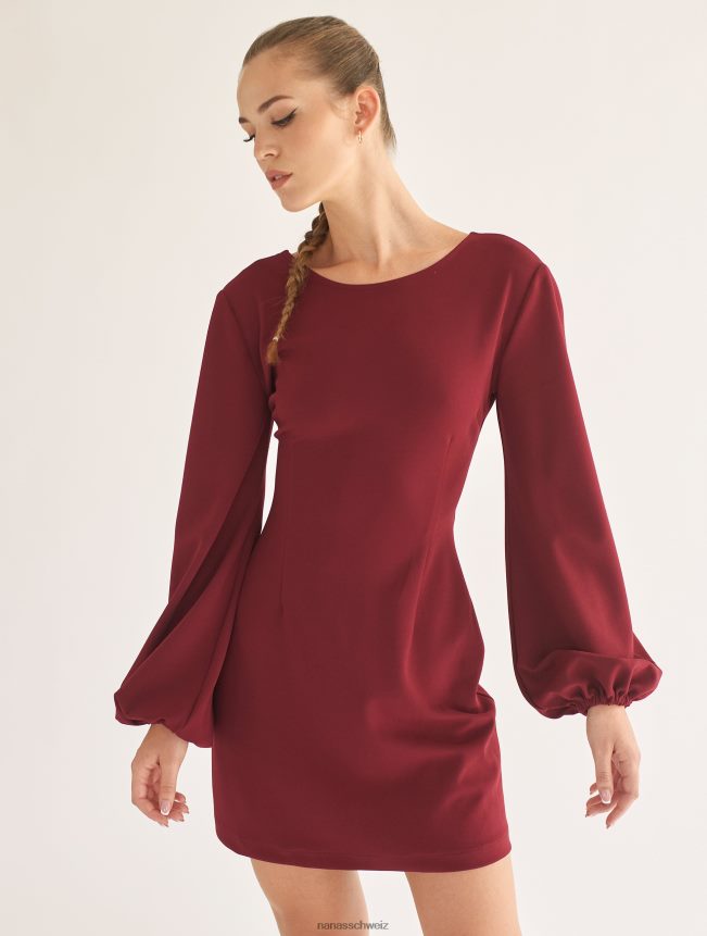 Nana's Amira-Kleid Burgund FJ6J8D19