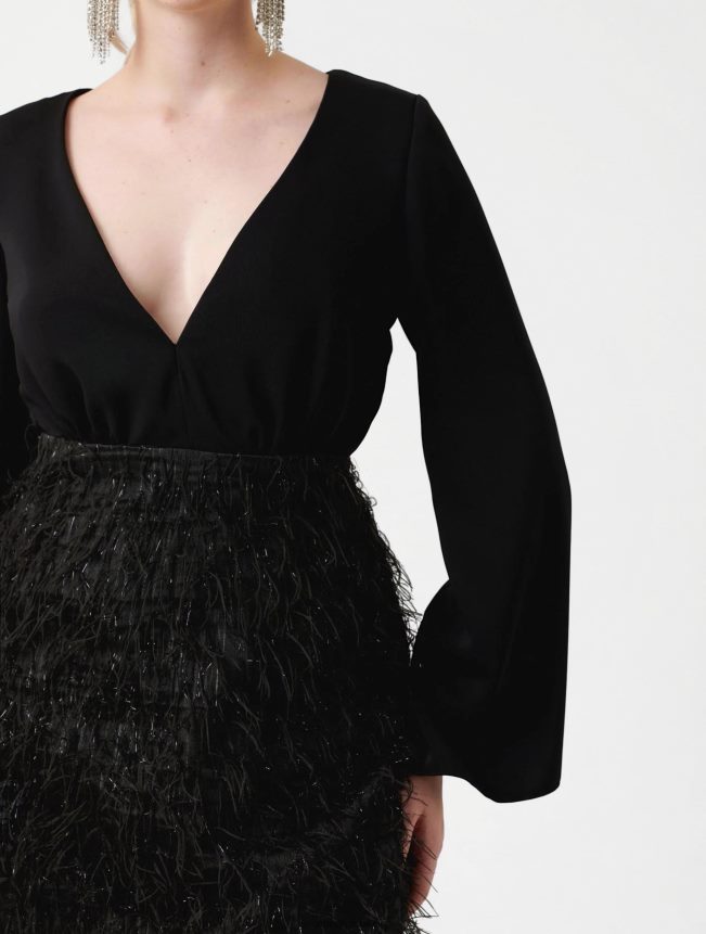 Nana's Aurora-Minikleid Schwarz FJ6J8D3