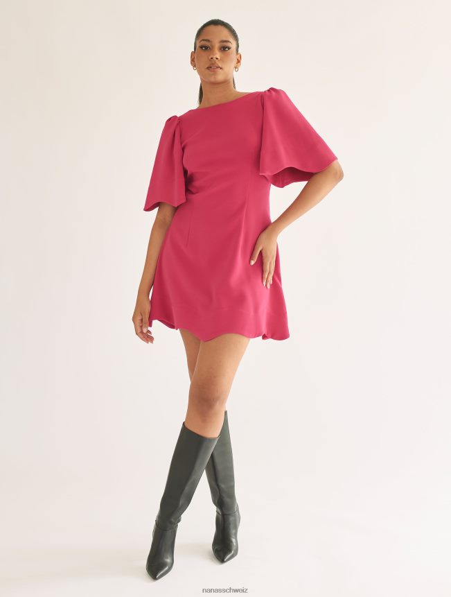 Nana's Bella-Kleid Neon Pink FJ6J8D68