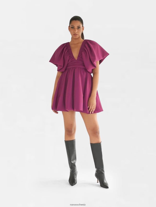 Nana's Gaia-Kleid Aubergine FJ6J8D25