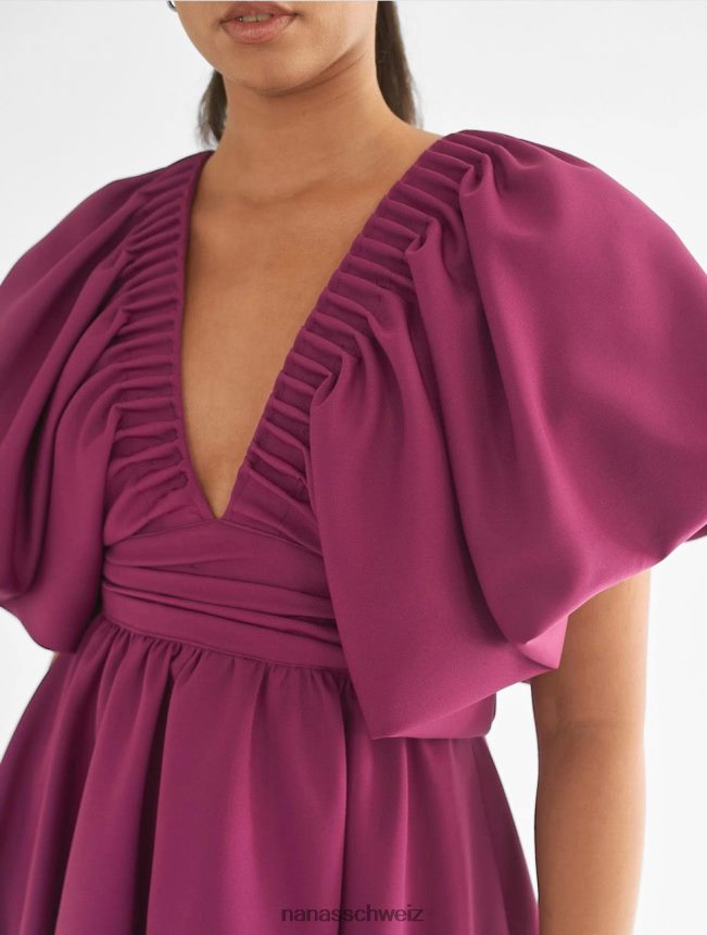 Nana's Gaia-Kleid Aubergine FJ6J8D25