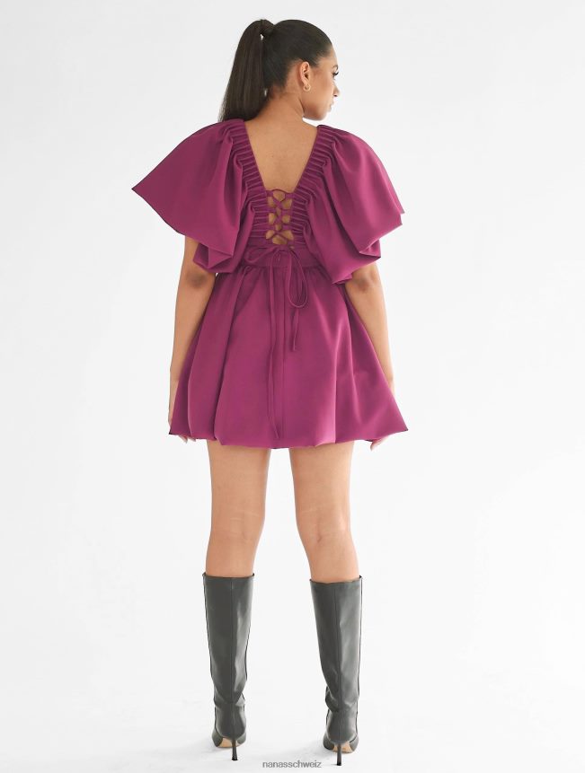 Nana's Gaia-Kleid Aubergine FJ6J8D25