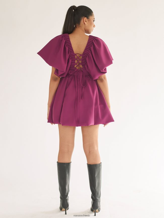Nana's Gaia-Kleid Aubergine FJ6J8D25