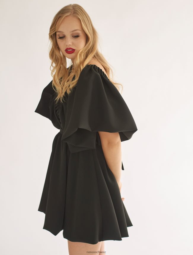 Nana's Gaia-Kleid Schwarz FJ6J8D24