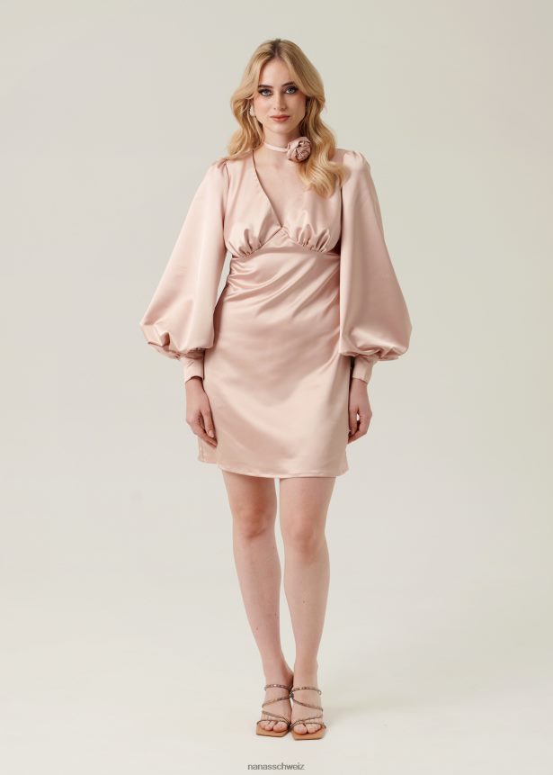 Nana's Minikleid mit Perlen lila rosa FJ6J8D7