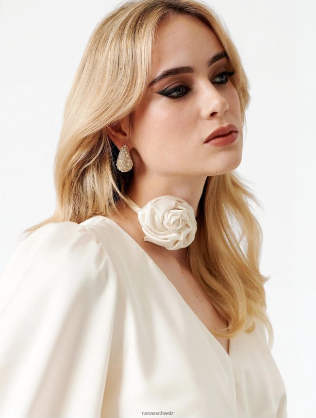 Nana's Minikleid mit Perlen naturfarben FJ6J8D6