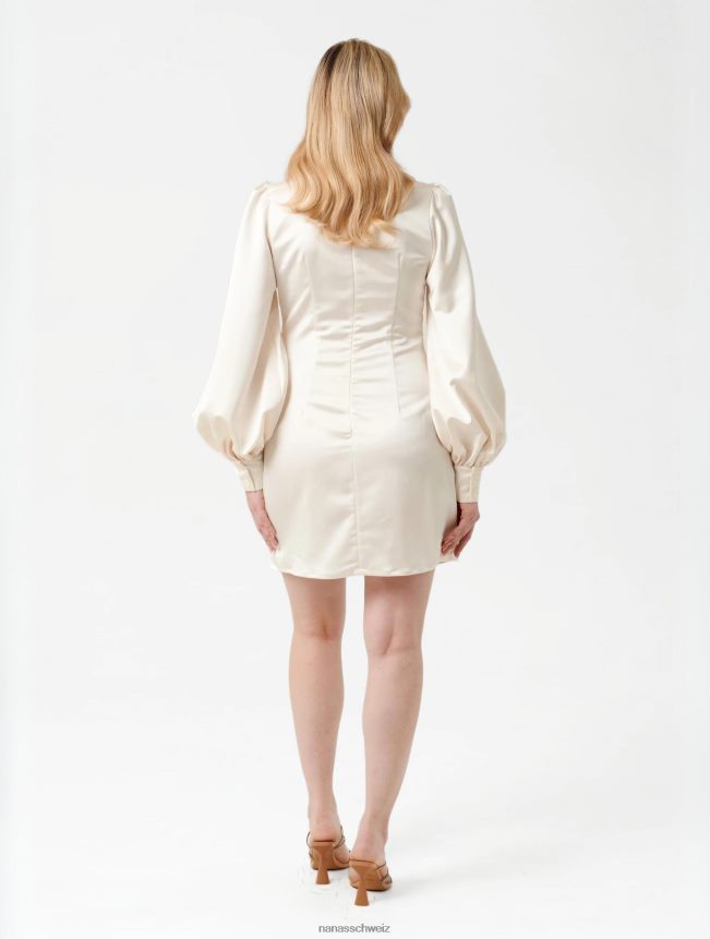 Nana's Minikleid mit Perlen naturfarben FJ6J8D6