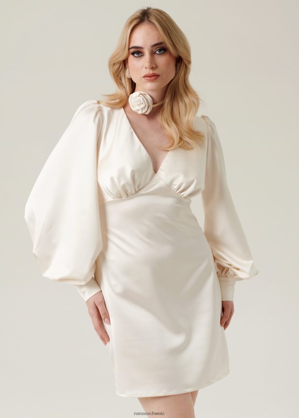 Nana's Minikleid mit Perlen naturfarben FJ6J8D6