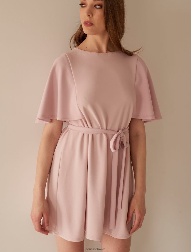 Nana's Stella-Kleid Hell-Pink FJ6J8D91