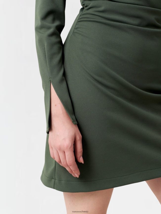 Nana's Taylor Minikleid rauchiges Grün FJ6J8D17