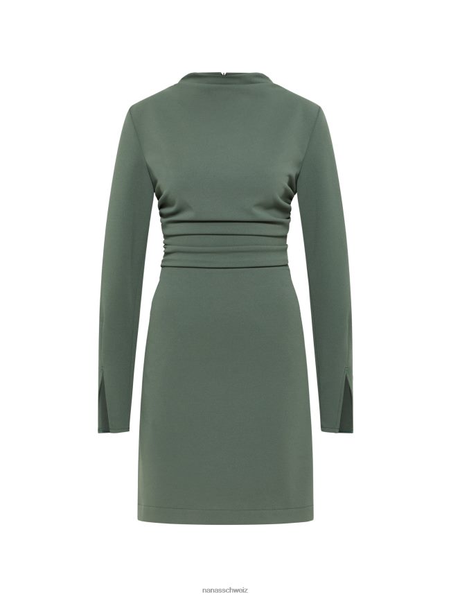 Nana's Taylor Minikleid rauchiges Grün FJ6J8D17