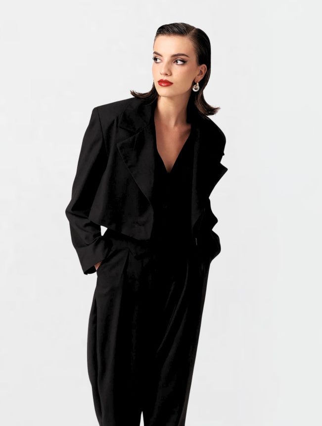 Nana's Londoner Blazer Schwarz FJ6J8D121