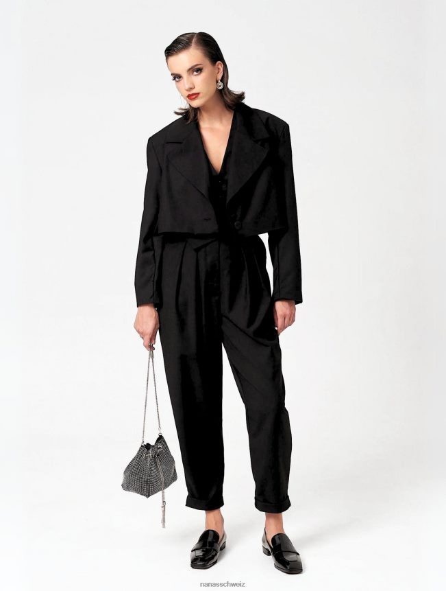 Nana's Londoner Blazer Schwarz FJ6J8D121