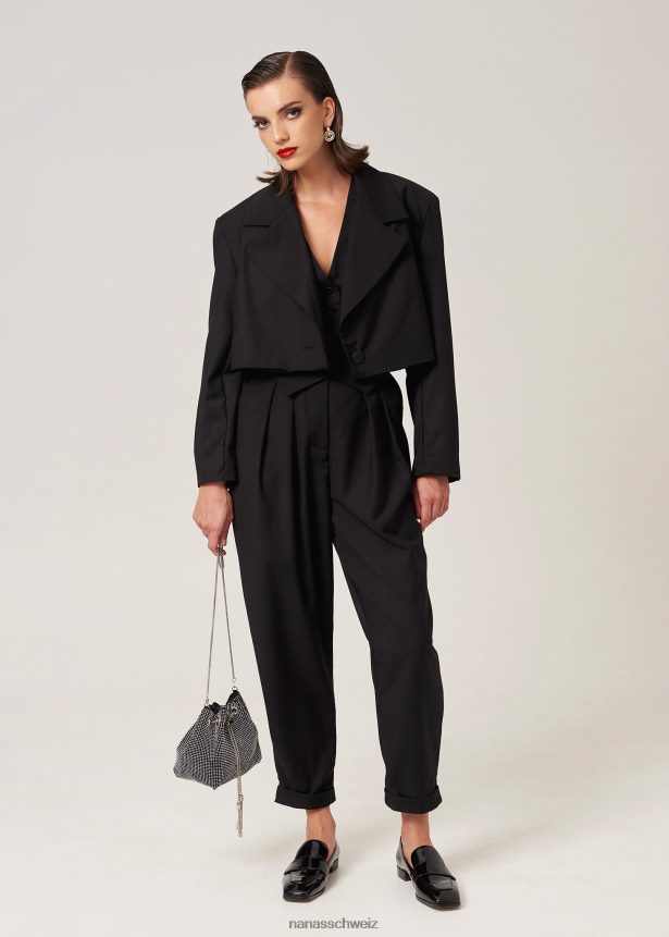 Nana's Londoner Blazer Schwarz FJ6J8D121