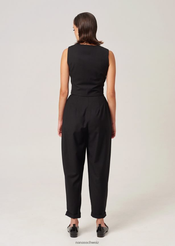 Nana's Londoner Weste Schwarz FJ6J8D122