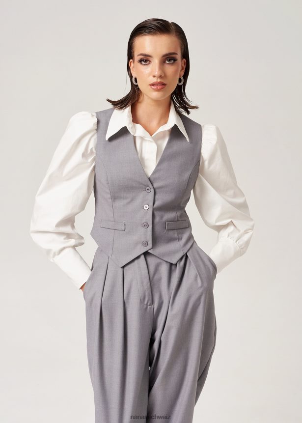 Nana's Londoner Weste grau FJ6J8D116