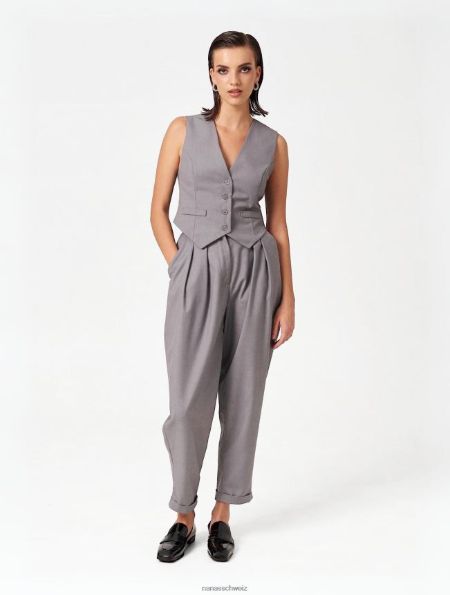 Nana's Londoner Weste grau FJ6J8D116